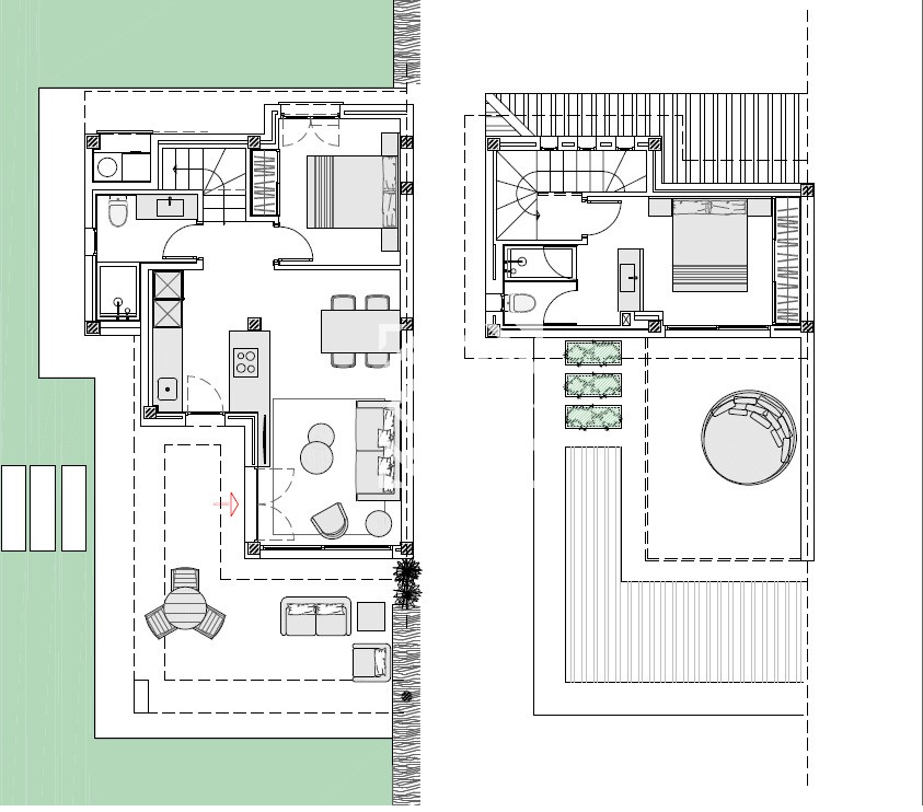 Plano plano vivienda Tipo A
